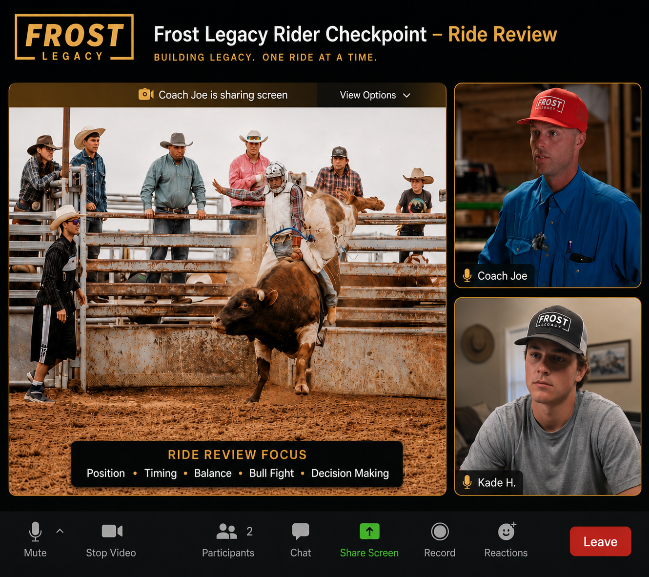 1-on-1 Coaching with Joe Frost